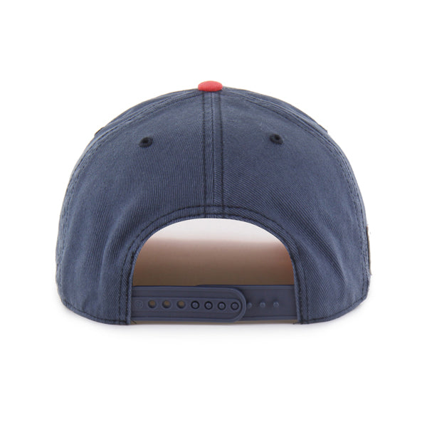 Pictured is this NFL Calderwood Houston Texans ’47 HITCH RF cap in dark blue & red. 2