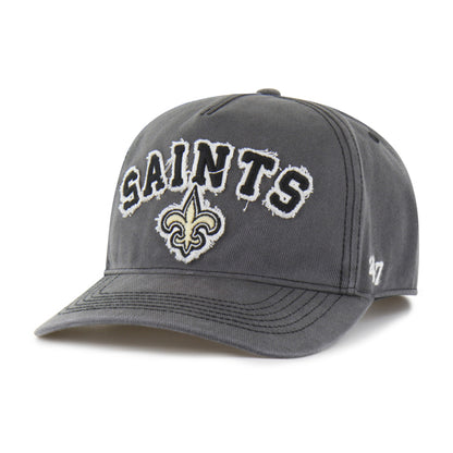 Pictured is this NFL Calderwood New Orleans Saints ’47 HITCH RF cap in grey. 1
