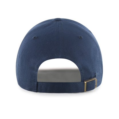 Pictured is this NFL New England Patriots Legend '47 MVP cap in navy. 2