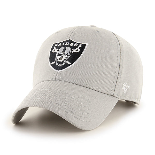 Pictured is this NFL Las Vegas Raiders Legend '47 MVP cap in grey. 1
