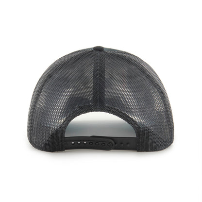 Pictured is this NFL Hardline Las Vegas Raiders ’47 TRUCKER RF cap in black. 2