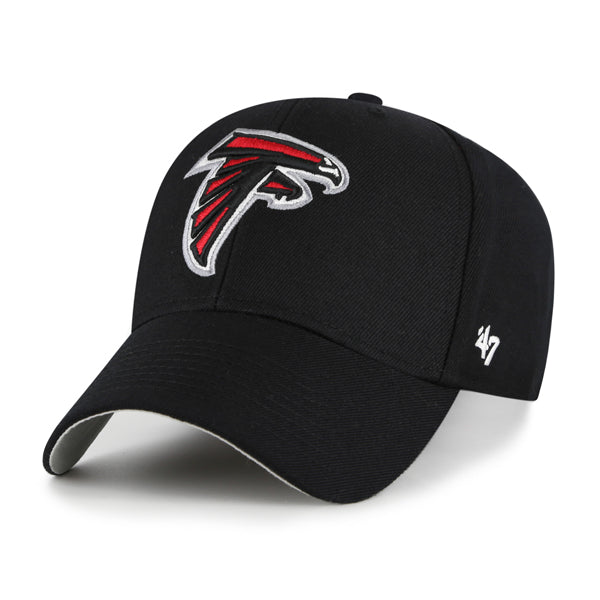 Pictured is this NFL Atlanta Falcons ’47 MVP cap in black. 1