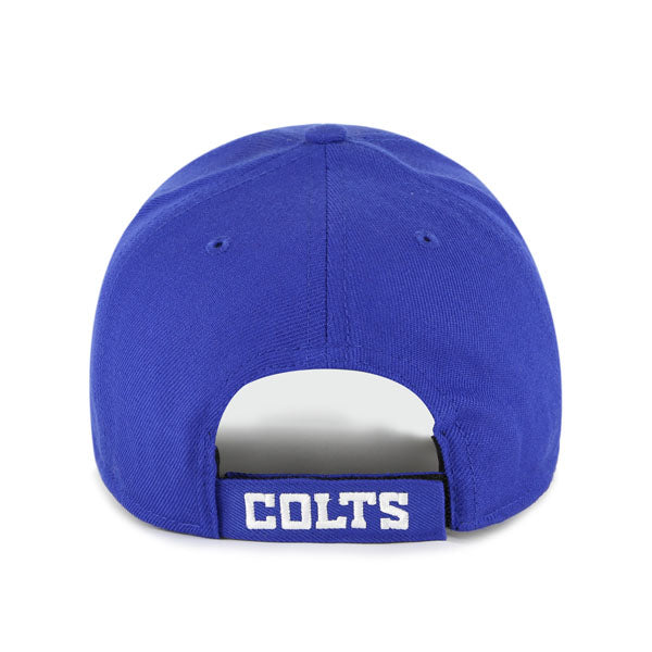 Pictured is this NFL Indianapolis Colts ’47 MVP cap in blue. 2