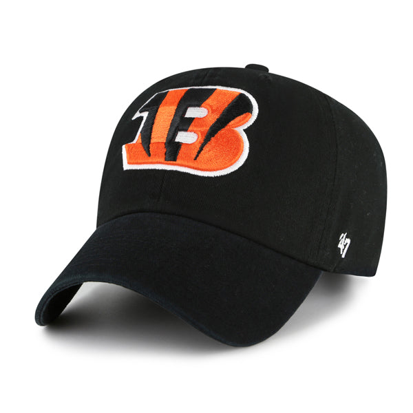 Pictured is this NFL Cincinnati Bengals ’47 CLEAN UP cap in black. 1