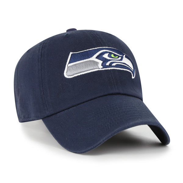 Pictured is this NFL Seattle Seahawks ’47 CLEAN UP cap in navy. 2