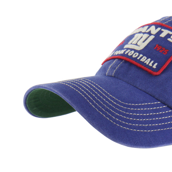 Pictured is this NFL New York Giants '47 CLEAN UP cap in blue. 4