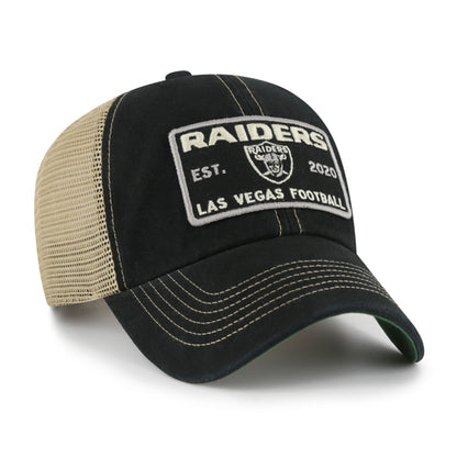 Pictured is this NFL Las Vegas Raiders '47 CLEAN UP cap in black. 3