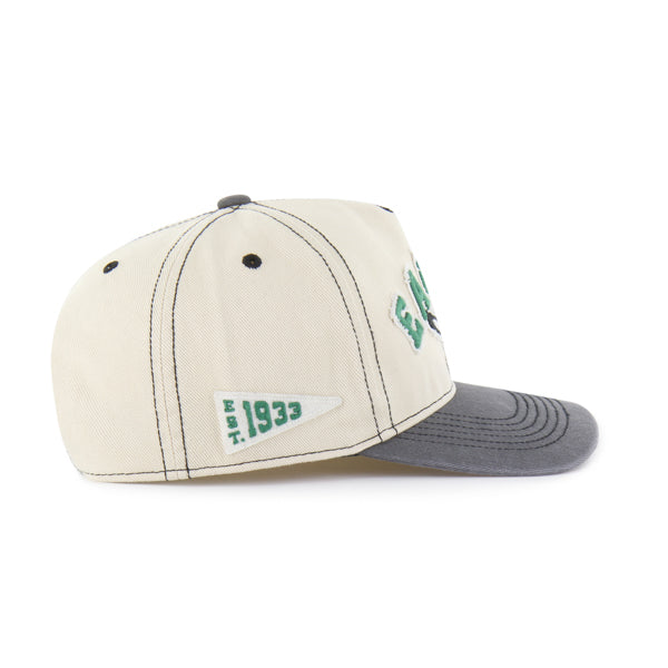 Pictured is this NFL Calderwood Philadelphia Eagles ’47 HITCH RF cap in beige. 3