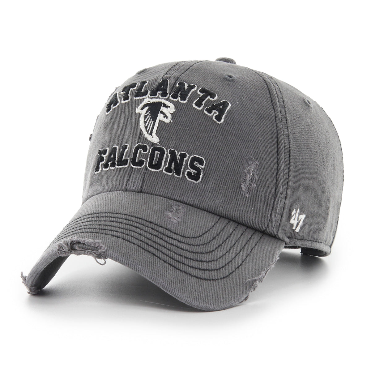 Pictured is this NFL Seymore Atlanta Falcons ’47 CLEAN UP cap in grey. 1