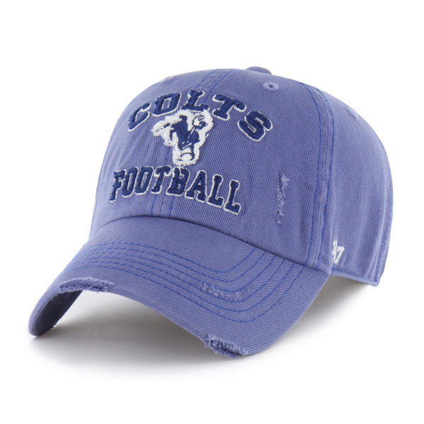 Pictured is this NFL Seymore Indianapolis Colts ’47 CLEAN UP cap in grey. 1