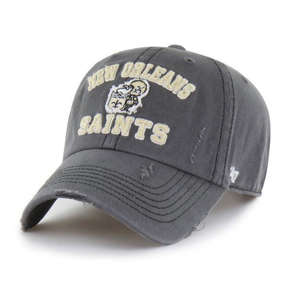 Pictured is this NFL Seymore New Orleans Saints ’47 CLEAN UP cap in grey. 1