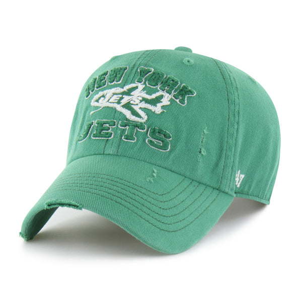 Pictured is this NFL Seymore New York Jets ’47 CLEAN UP cap in grey. 1