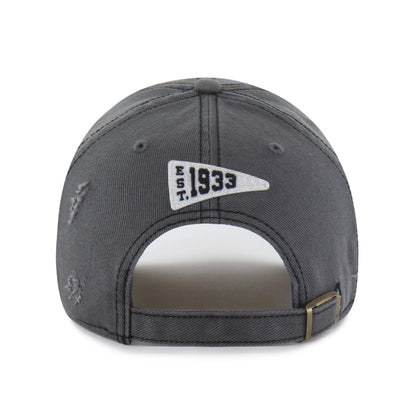 Pictured is this NFL Seymore Pittsburgh Steelers ’47 CLEAN UP cap in grey. 2