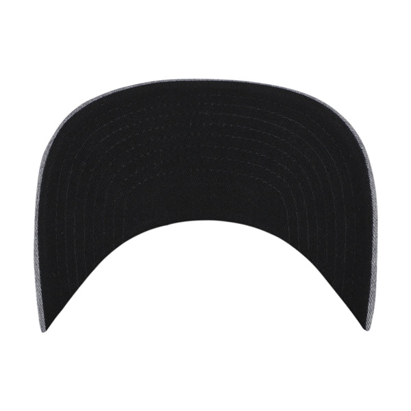 Pictured is this NHL Boston Bruins Carbon Rope '47 TRUCKER cap in dark grey. 4