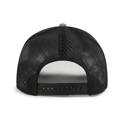 Pictured is this NHL Toronto Maple Leafs Carbon Rope '47 TRUCKER cap in dark grey. 2
