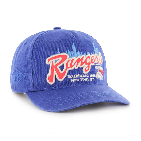 Pictured is this NHL New York Rangers Charlton ’47 HITCH cap in green. 1