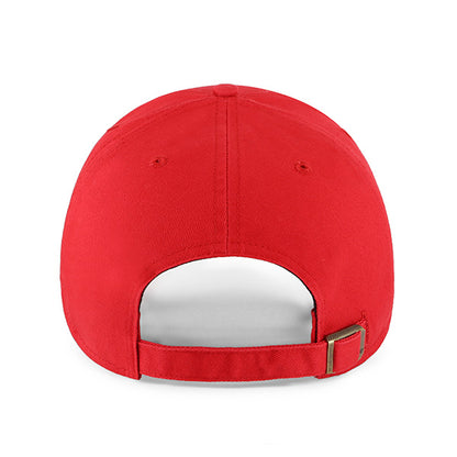 Pictured is this NHL Detroit Red Wings Legend '47 MVP cap in red. 3