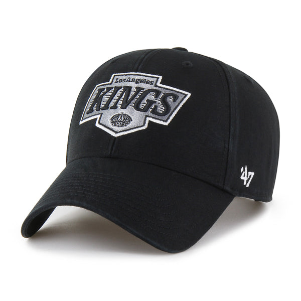Pictured is this NHL Los Angeles Kings Legend '47 MVP cap in black. 1