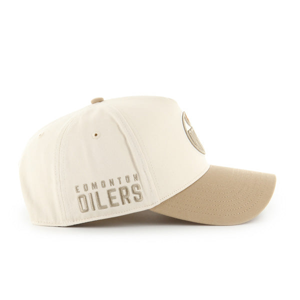 Pictured is this NHL Edmonton Oilers Sure Shot '47 MVP cap in natural. 3