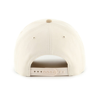 Pictured is this NHL Toronto Maple Leafs Contrast Sure Shot '47 MVP cap in natural. 2