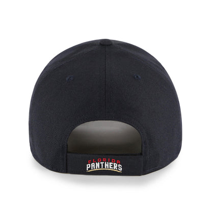 Pictured is this NHL Florida Panthers ’47 MVP cap in navy. 2
