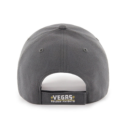 Pictured is this NHL Vegas Golden Knights ’47 MVP cap in charcoal. 2