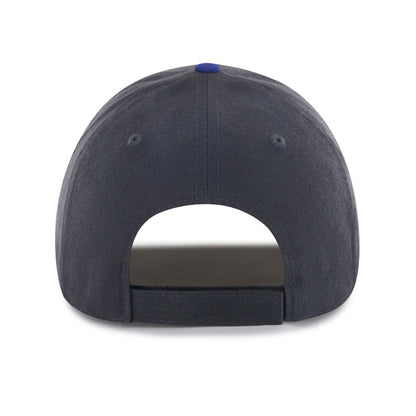 Pictured is this NHL New York Rangers Split Block ’47 MVP cap in charcoal. 3