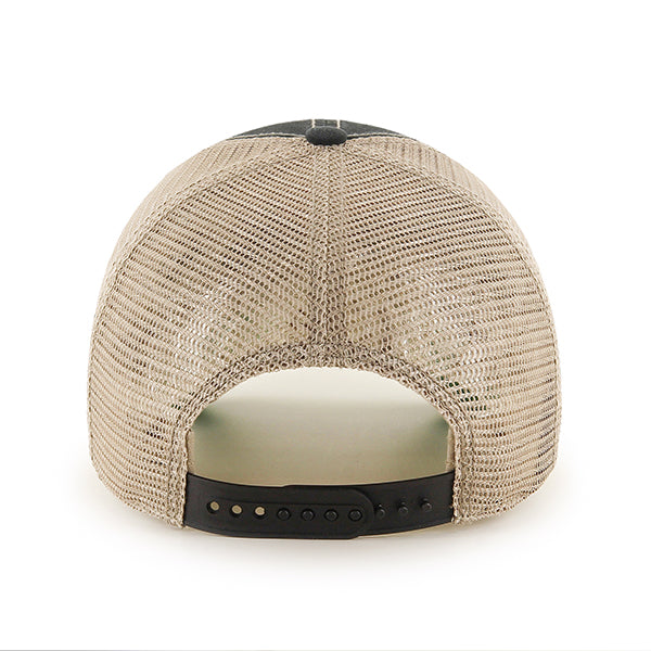 Pictured is this NHL Chicago Blackhawks Tuscaloosa '47 CLEAN UP cap in black. 3