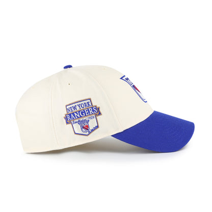 Pictured is this NHL New York Rangers Sure Shot '47 MVP cap in natural. 4