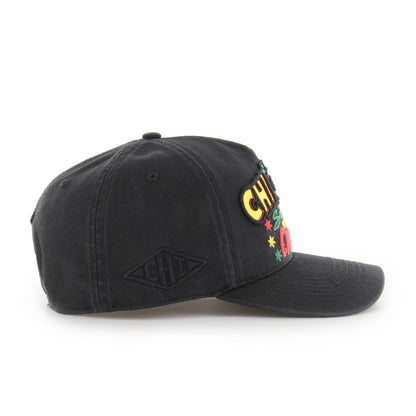 Pictured is this NHL Chicago Blackhawks Charlton '47 HITCH cap in black. 4