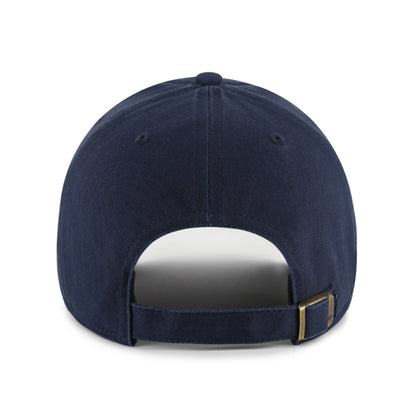 Pictured is this NHL Buffalo Sabres Legend ’47 MVP cap in navy. 2