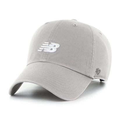 Pictured is this New Balance Core '47 CLEAN UP cap in grey. 1