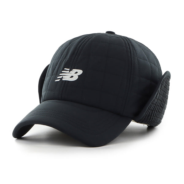 Pictured is this New Balance BRRR Pro Earflap ’47 CLEAN UP cap in black. 3