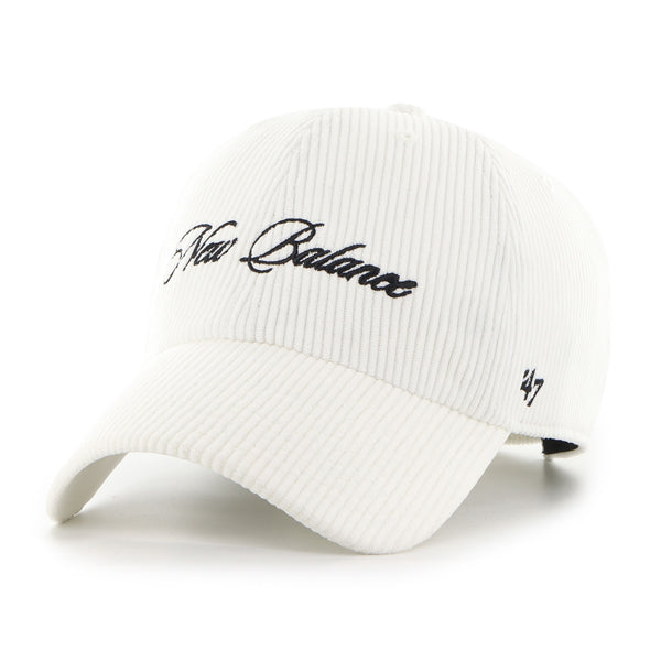 Pictured is this New Balance Cord ’47 CLEAN UP cap in navy. 1