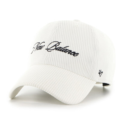 Pictured is this New Balance Cord ’47 CLEAN UP cap in navy. 1