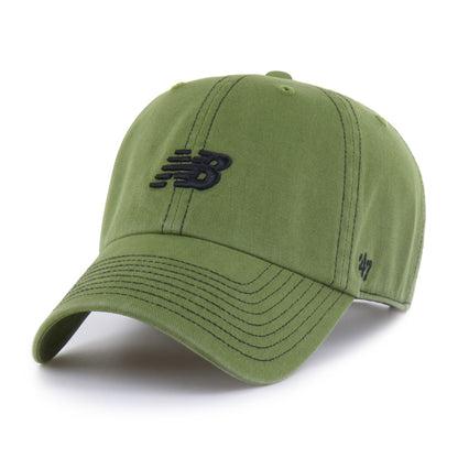Pictured is this New Balance Pop Stitch ’47 CLEAN UP cap in green. 1
