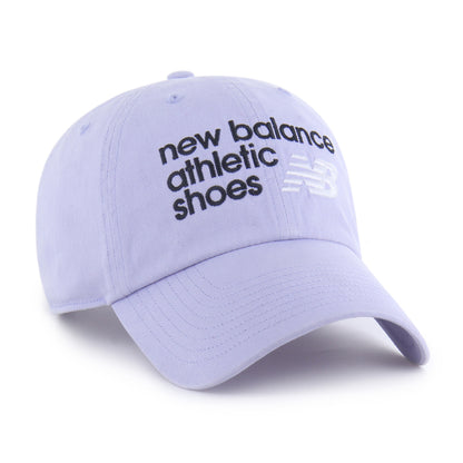 Pictured is this New Balance Branded ’47 CLEAN UP cap in pastel purple. 3
