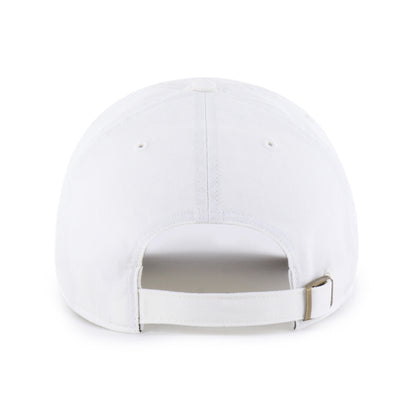 Pictured is this New Balance Branded ’47 CLEAN UP cap in white. 2