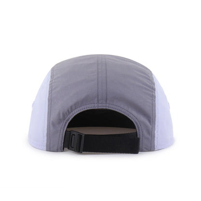Pictured is this New Balance BRRR Alt 5 Panel EX ’47 FIVE PANEL cap in grey. 2