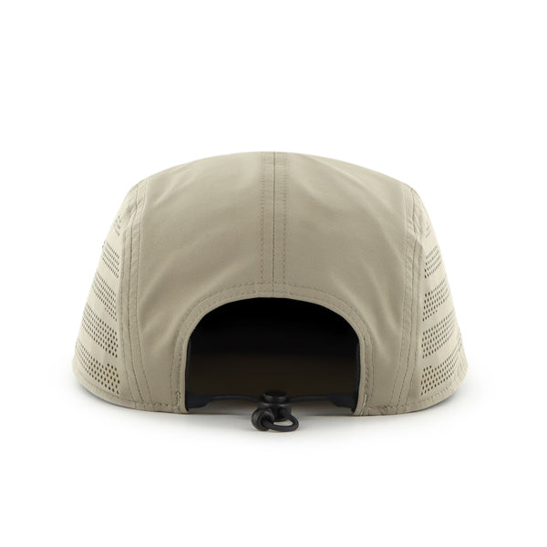 Pictured is this New Balance Trail Patch EX ’47 FIVE PANEL cap in black. 2