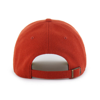Pictured is this New Balance Wool Suede ’47 CLEAN UP cap in red. 2