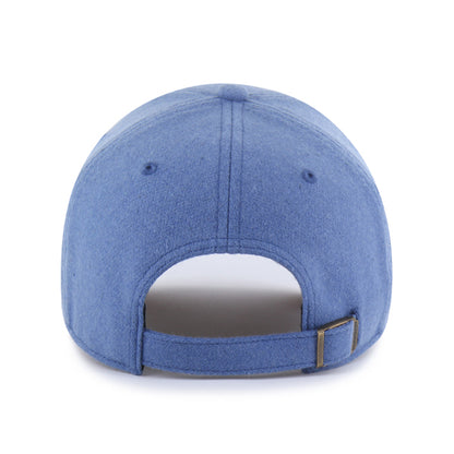 Pictured is this New Balance Wool Suede ’47 CLEAN UP cap in medium blue. 2