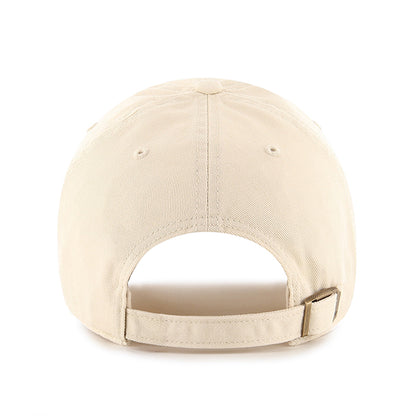 Pictured is this Dog Icon King Charles Cavalier Spaniel Base Runner '47 CLEAN UP cap in natural. 2